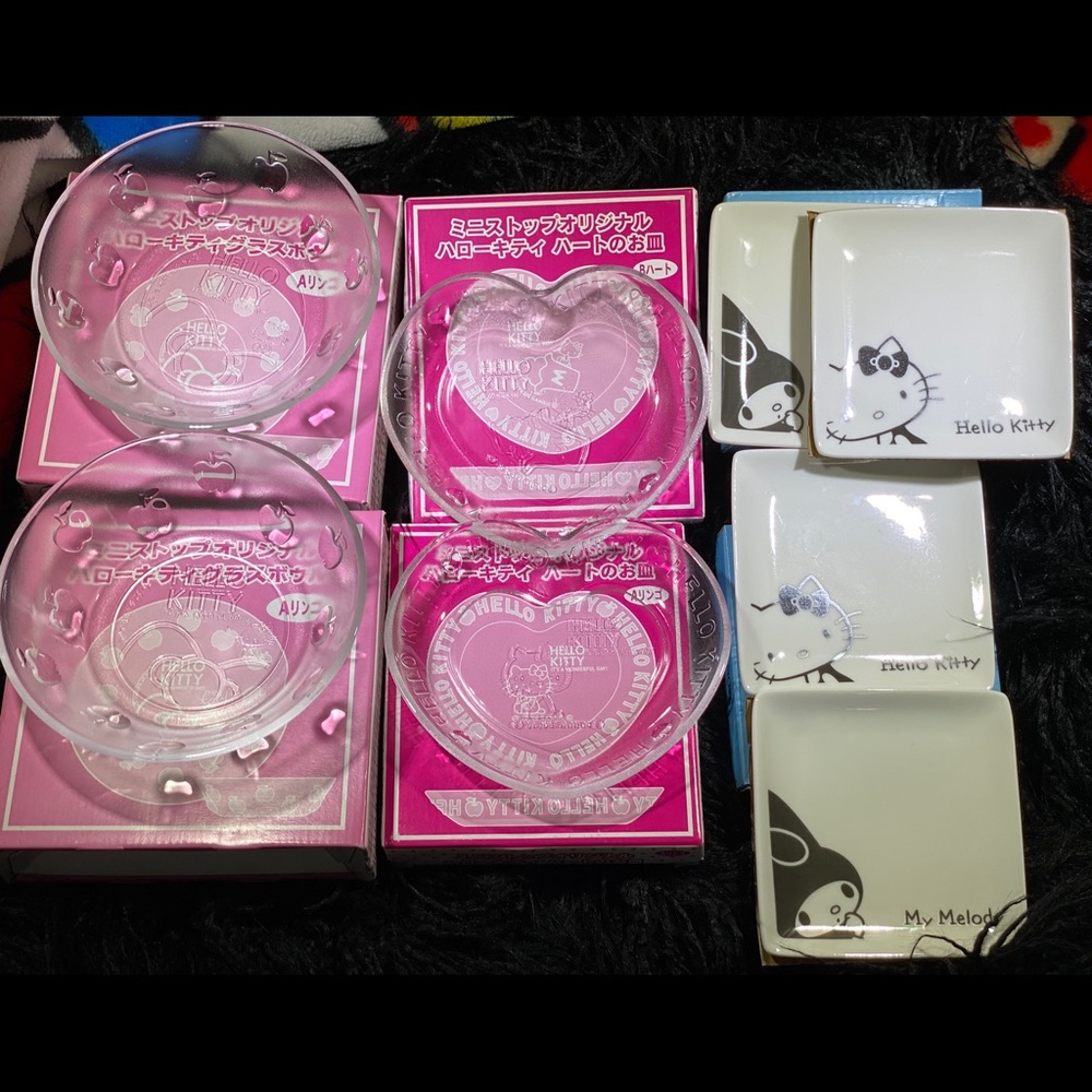 Sanrio hello Kitty dinnerware bundle set